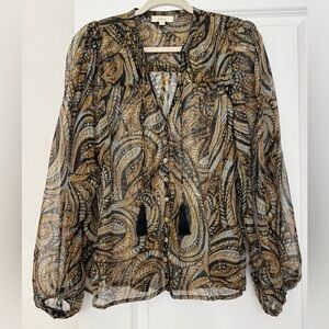ELAN PATTERNED BLOUSE